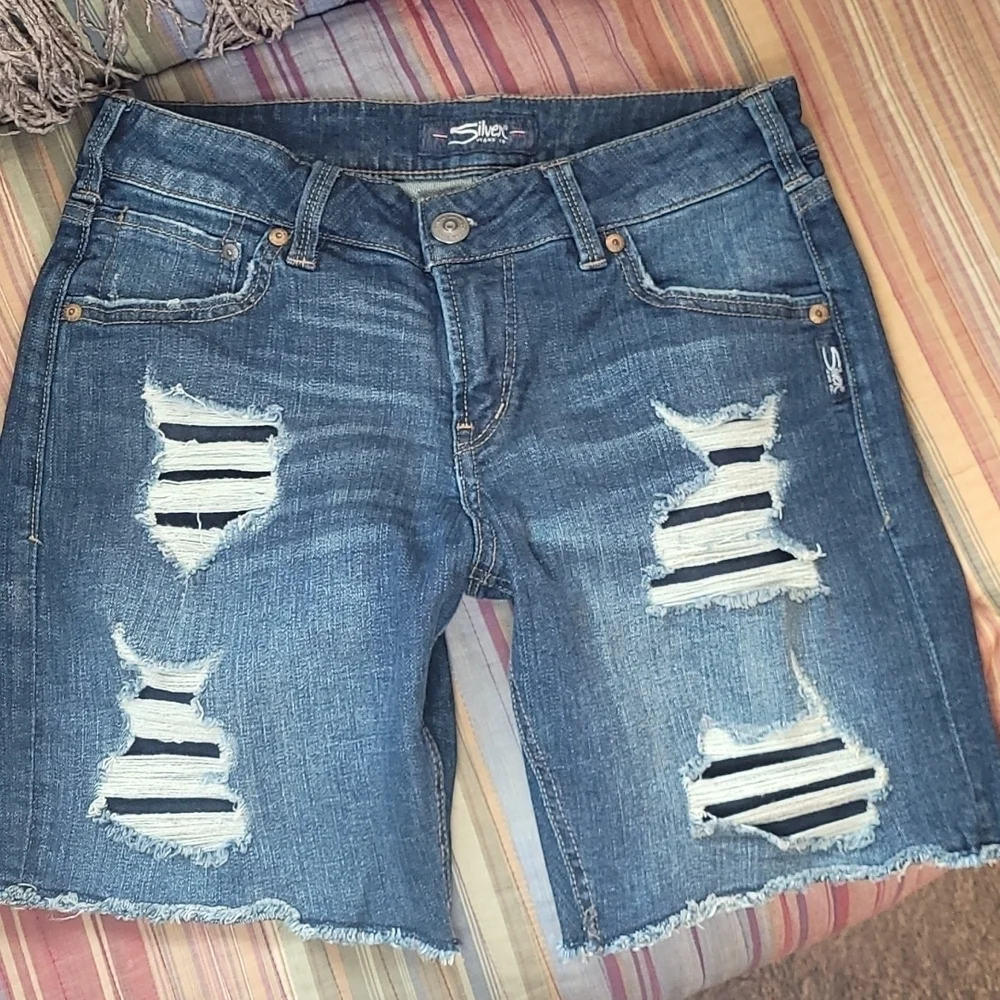 Silver Jeans Sam Bermuda shorts